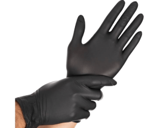 Gants nitrile noir